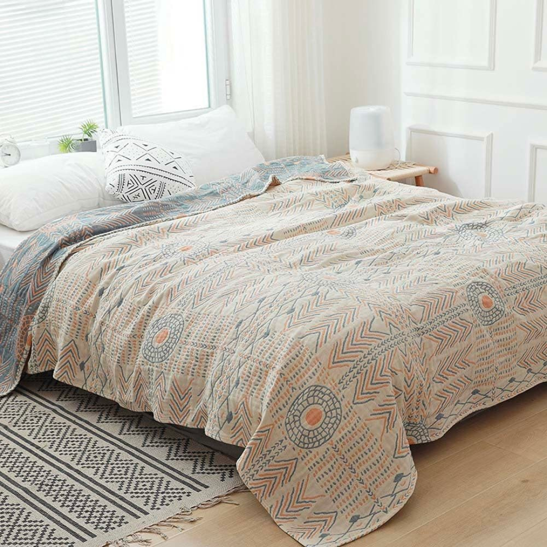Boho-Mandala Sofaüberwurf
