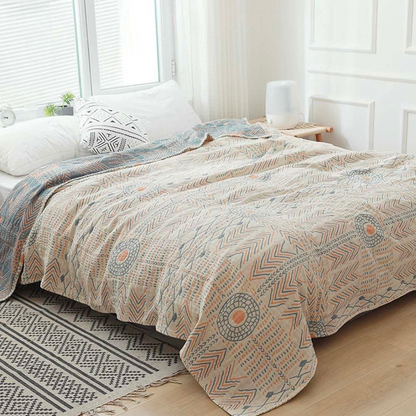 Boho-Mandala Sofaüberwurf