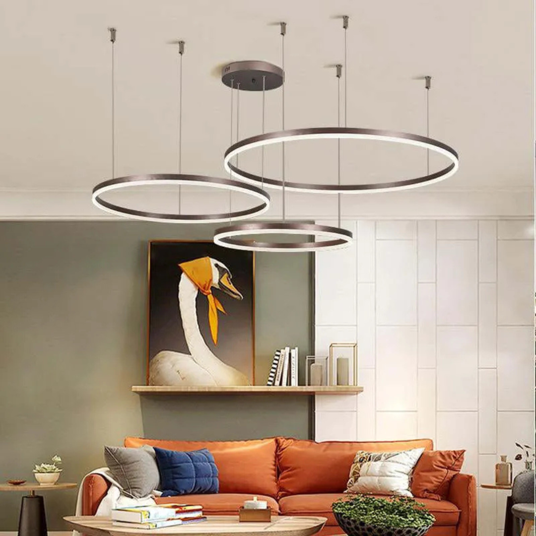 Schwebendes Lichtdesign
