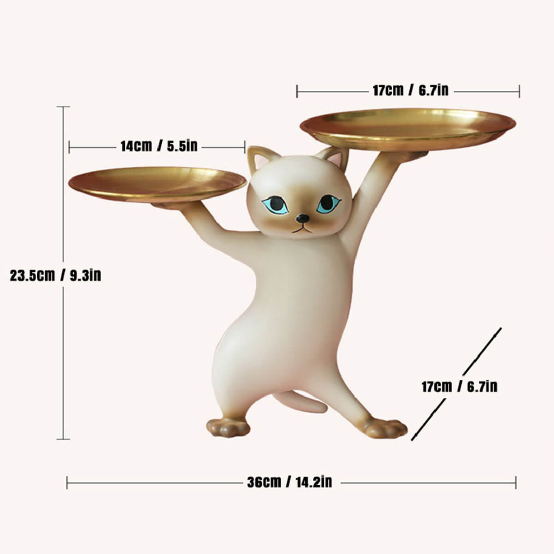 Multifunktionales Tablett Katze