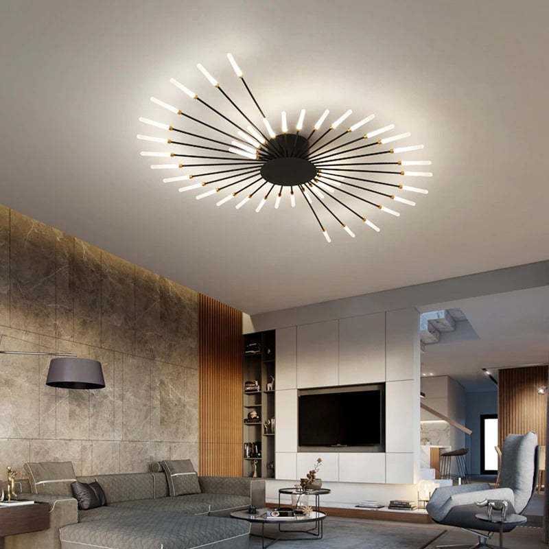 Wohnzimmer-Deckenleuchte mit LED