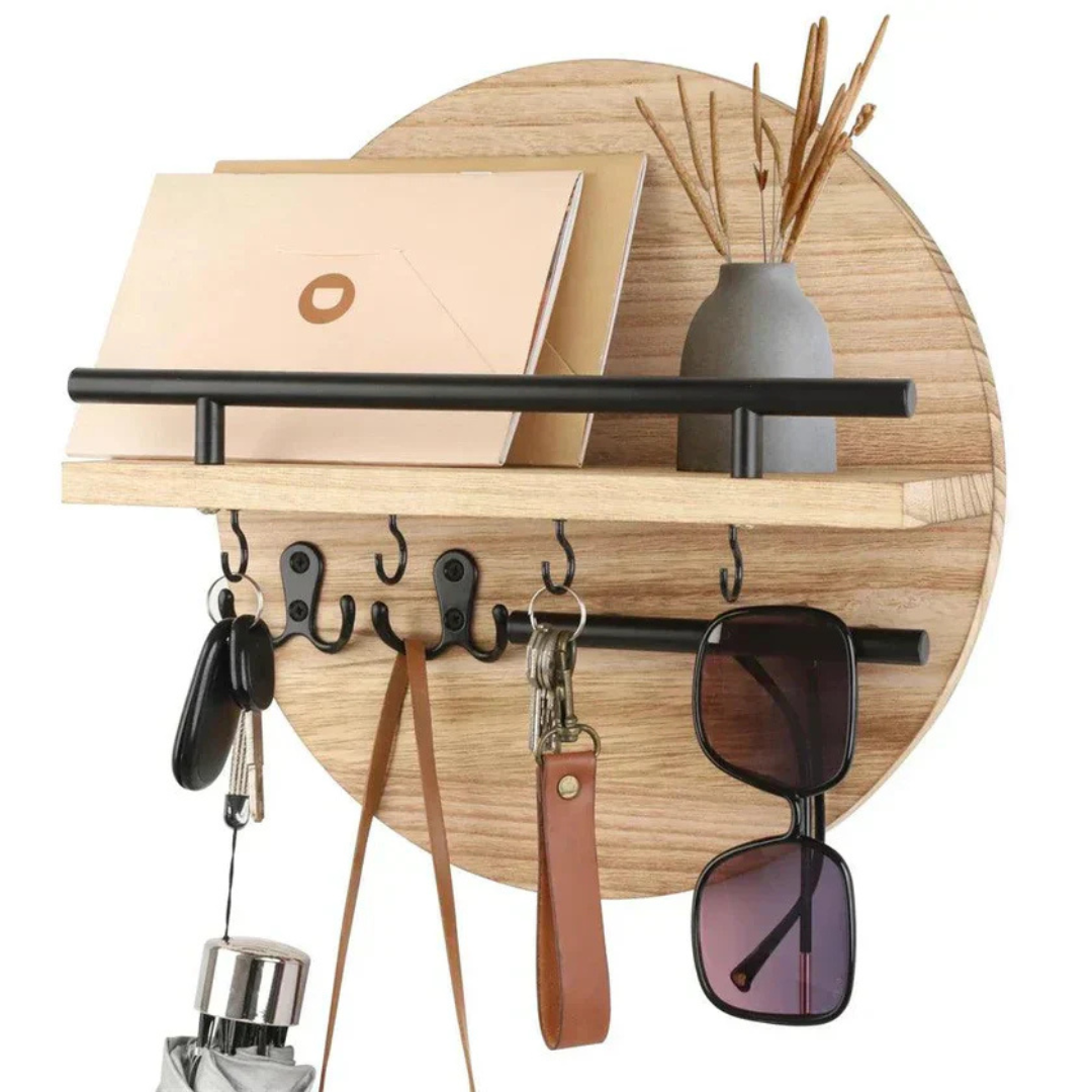 Wandorganizer mit Haken & Ablage