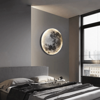 3D Mondlicht-Wandleuchte
