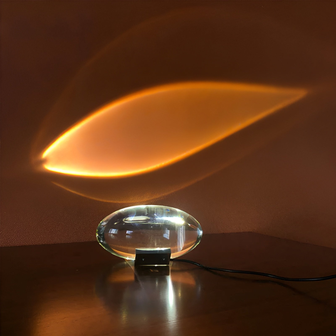 Moderne LED Prisma Projektionstischlampe