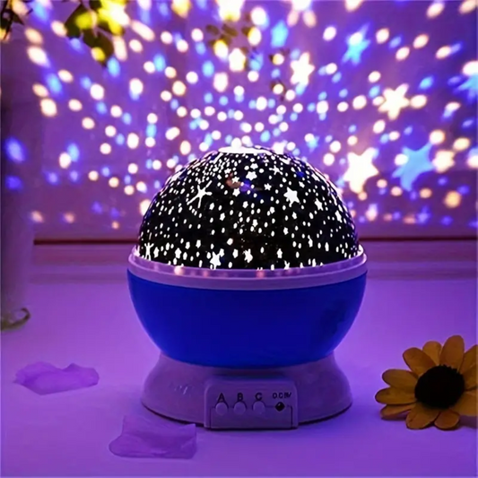 LED Rotierende Sternprojektor Galaxie Nachtlampe