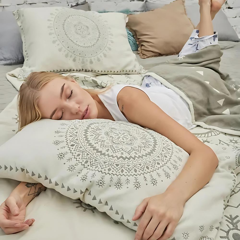 Boho Mandala Kissenhülle