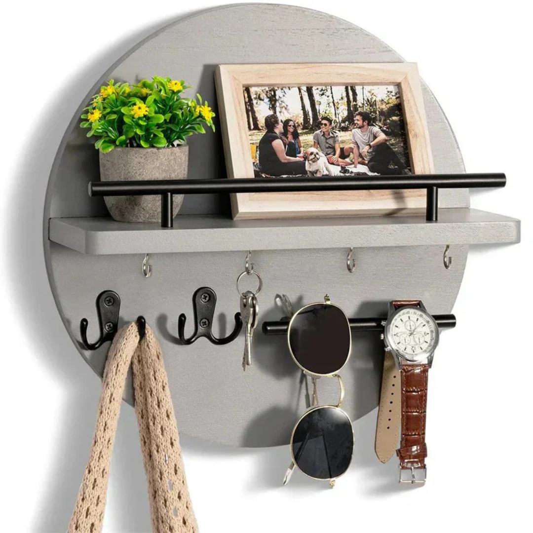 Wandorganizer mit Haken & Ablage