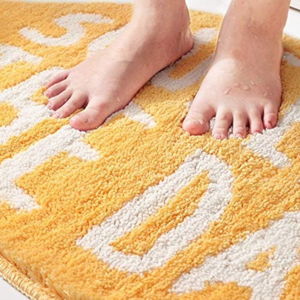 Absorbierende Badezimmermatte