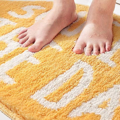 Absorbierende Badezimmermatte