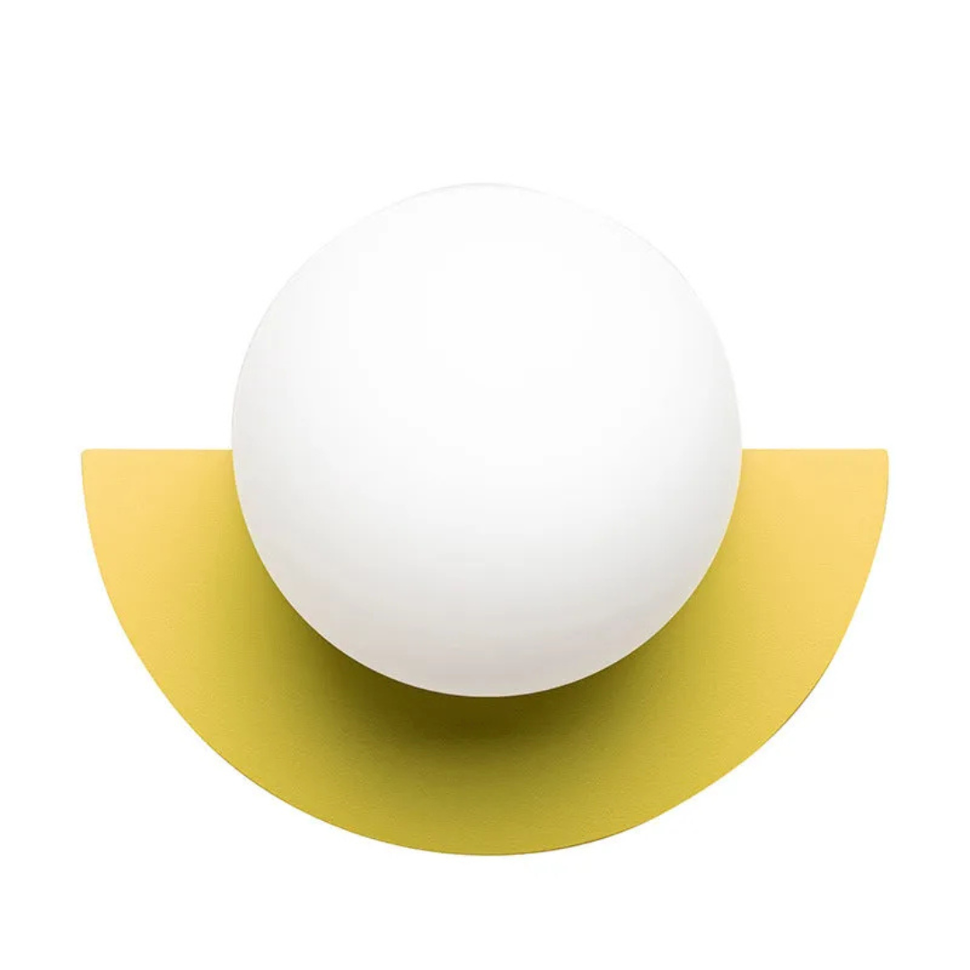 Elegante Halbmond LED-Wandleuchte