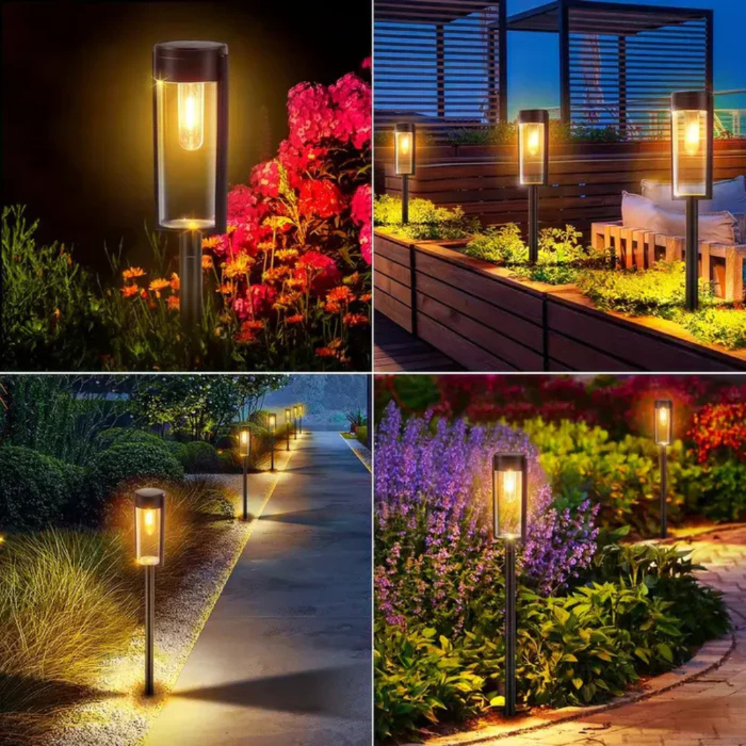 LED Wasserdichte Draußen Solar Gartenleuchten