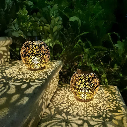 LED Moderne Wasserdichte Solar Garten Hängelampe