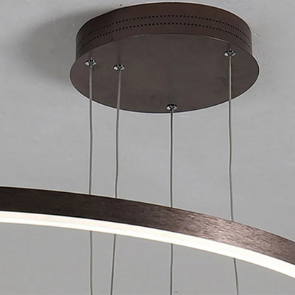 Schwebendes Lichtdesign