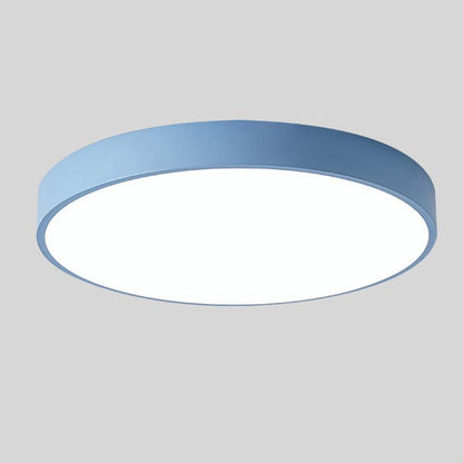 Moderne LED-Leuchte rund