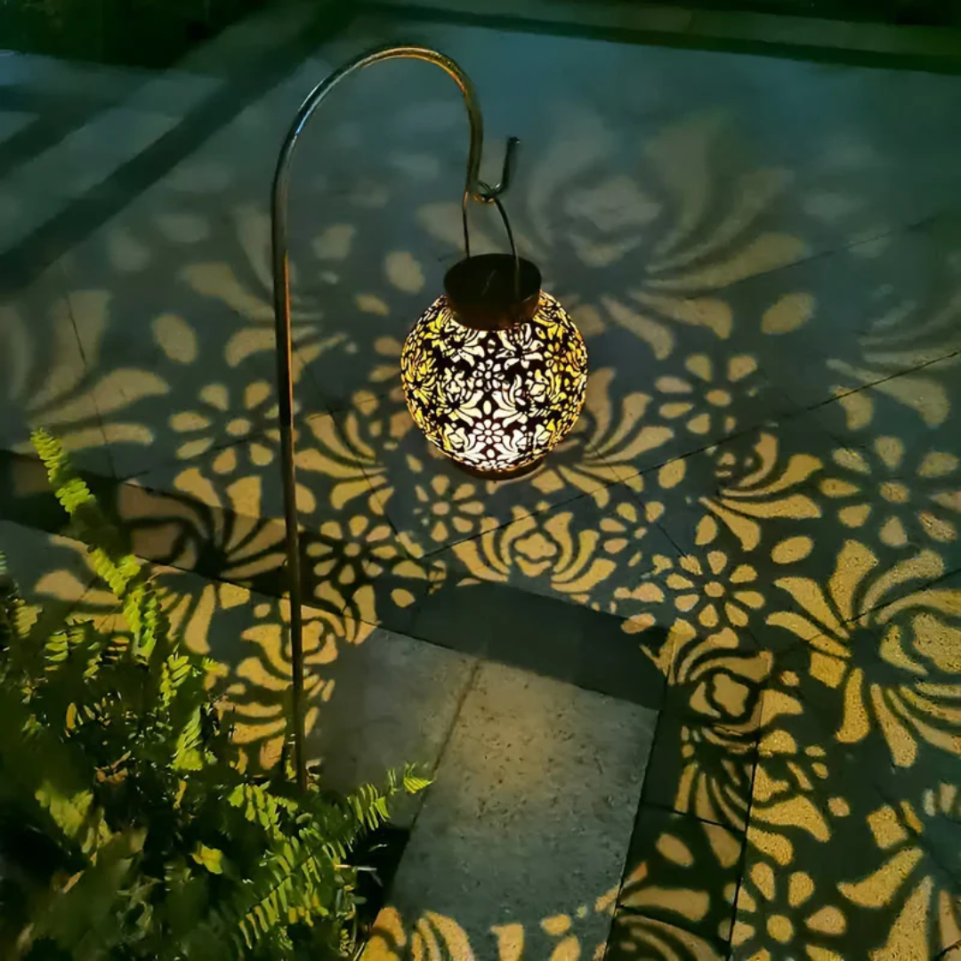 LED Moderne Wasserdichte Solar Garten Hängelampe