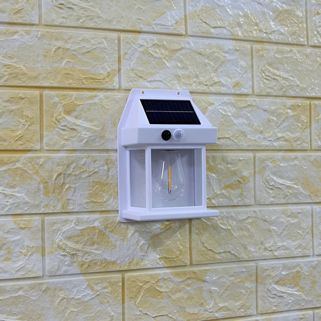Moderne LED Bewegungsmelder Solar Wandleuchten