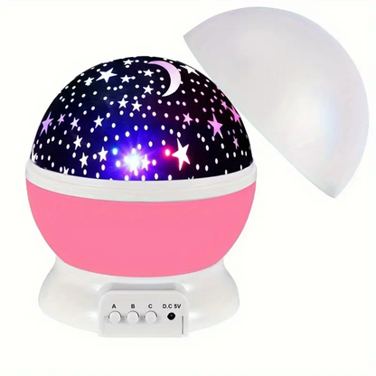 LED Rotierende Sternprojektor Galaxie Nachtlampe