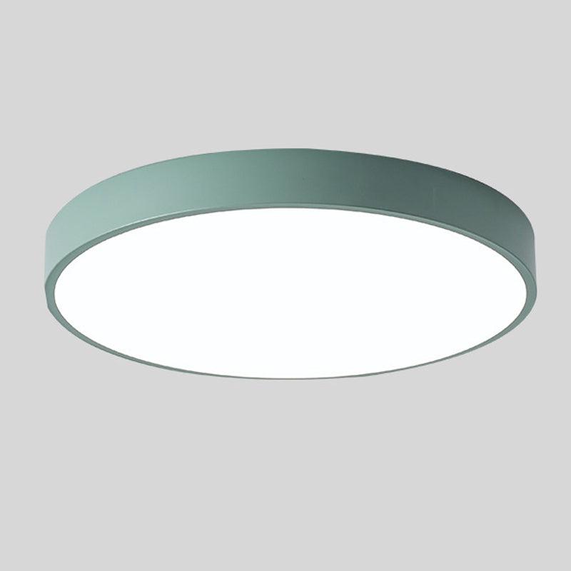 Moderne LED-Leuchte rund