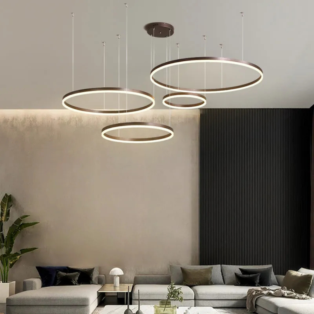 Schwebendes Lichtdesign