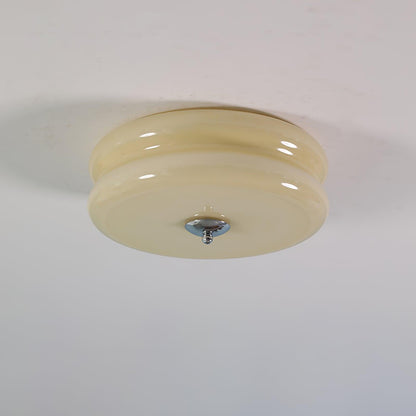 Retro LED-Deckenlampe rund