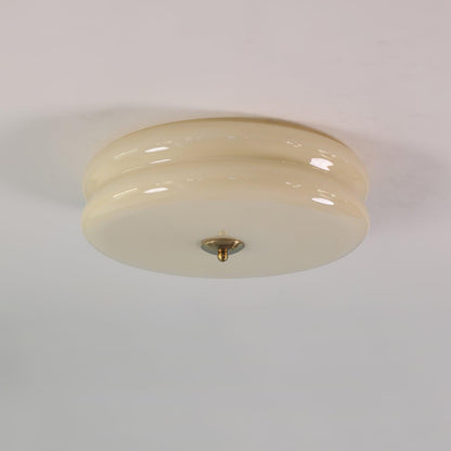 Retro LED-Deckenlampe rund
