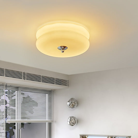 Retro LED-Deckenlampe rund