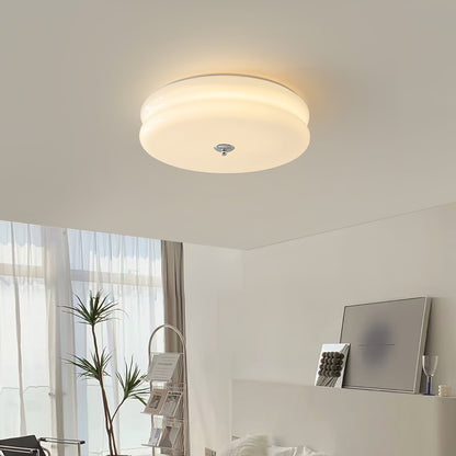 Retro LED-Deckenlampe rund