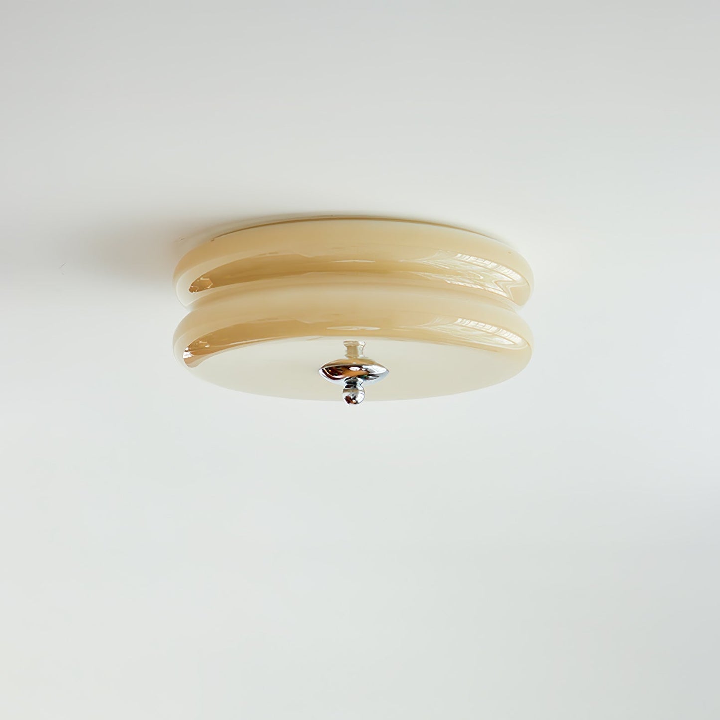 Retro LED-Deckenlampe rund