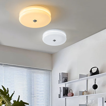 Retro LED-Deckenlampe rund