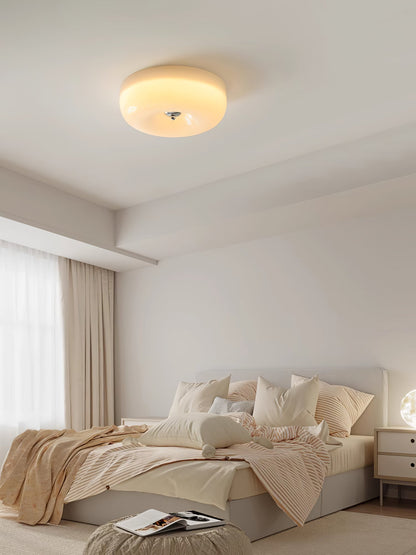 Retro LED-Deckenlampe rund