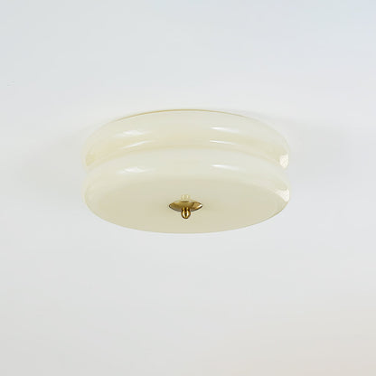 Retro LED-Deckenlampe rund