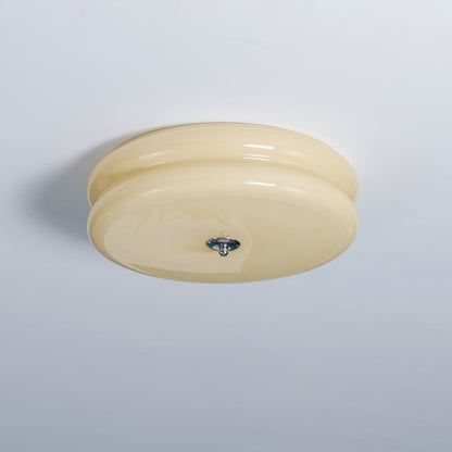 Retro LED-Deckenlampe rund
