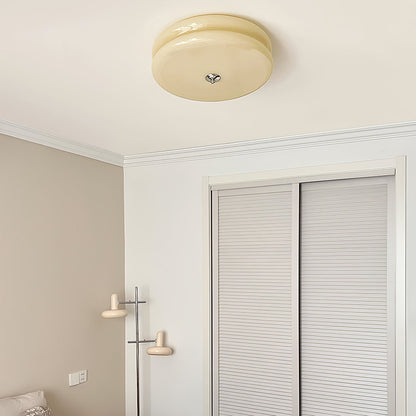 Retro LED-Deckenlampe rund