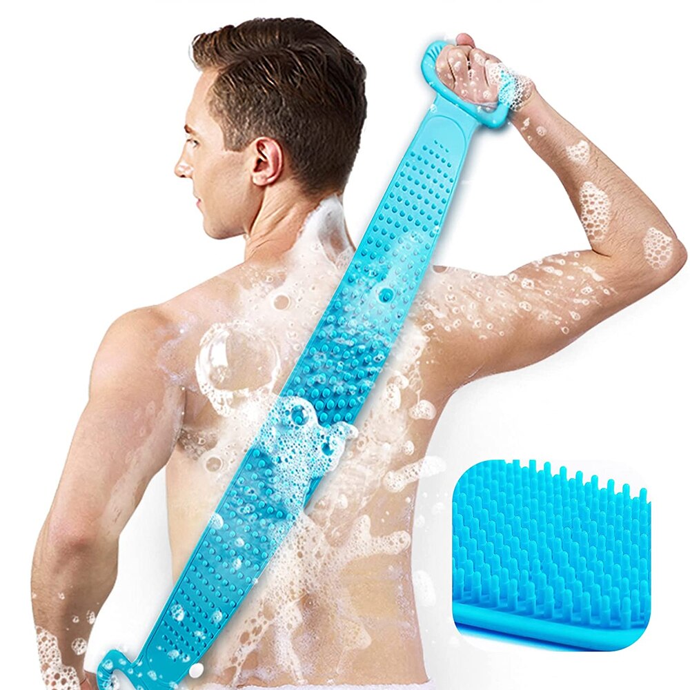 Silikon Rückendusche Scrub