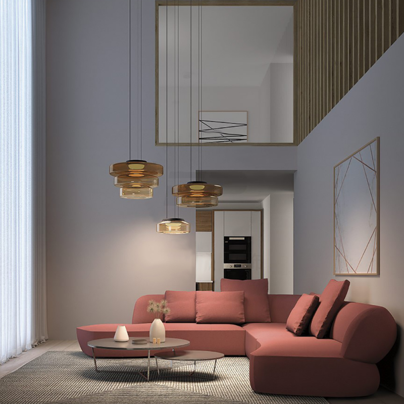Design LED-Pendelleuchte