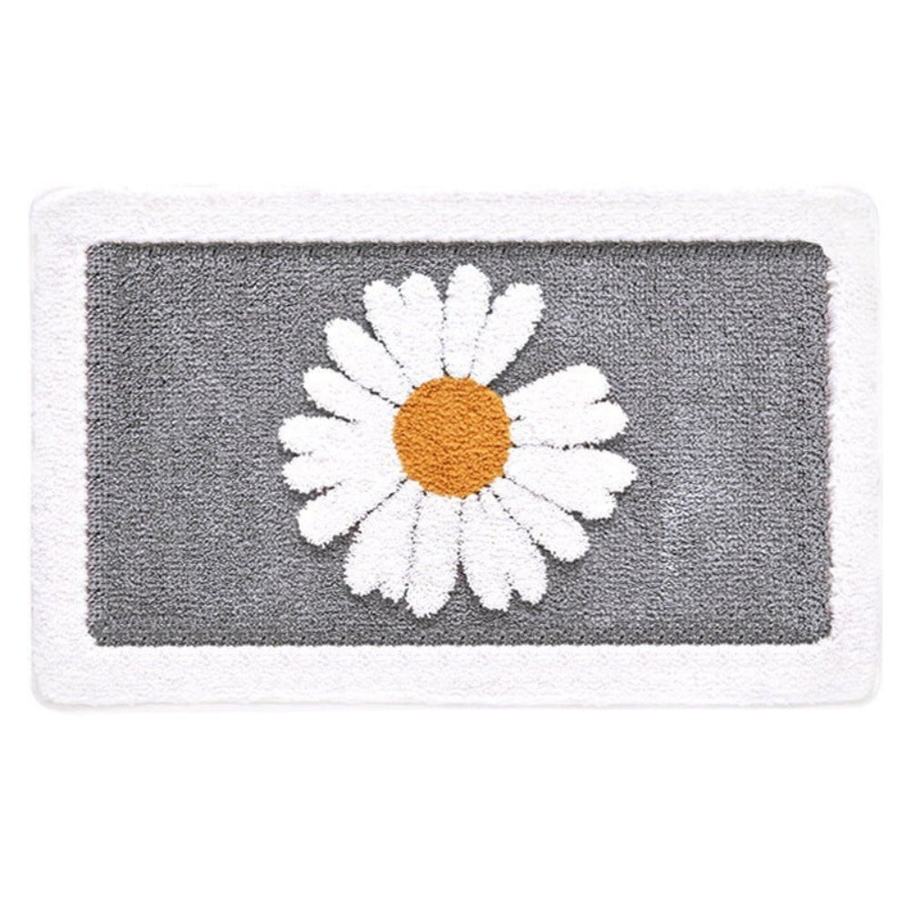 Weiche Blumen-Badematte