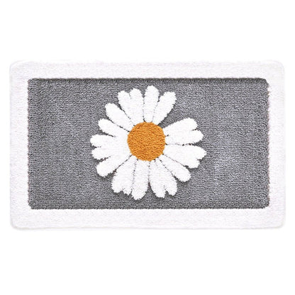 Weiche Blumen-Badematte