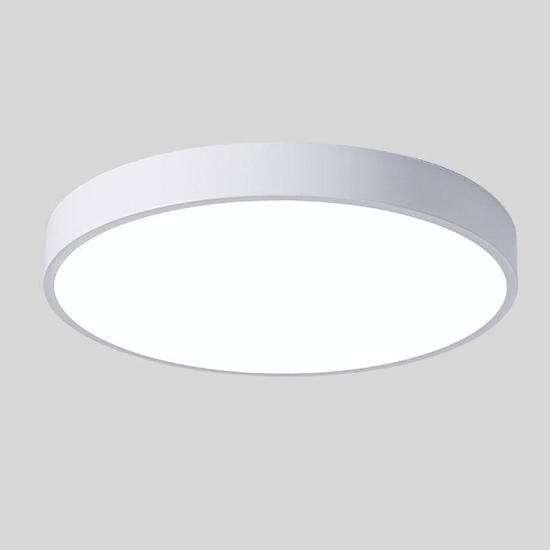 Moderne LED-Leuchte rund
