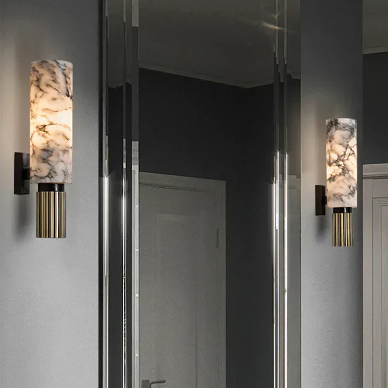 Minimalistische LED-Wandleuchte