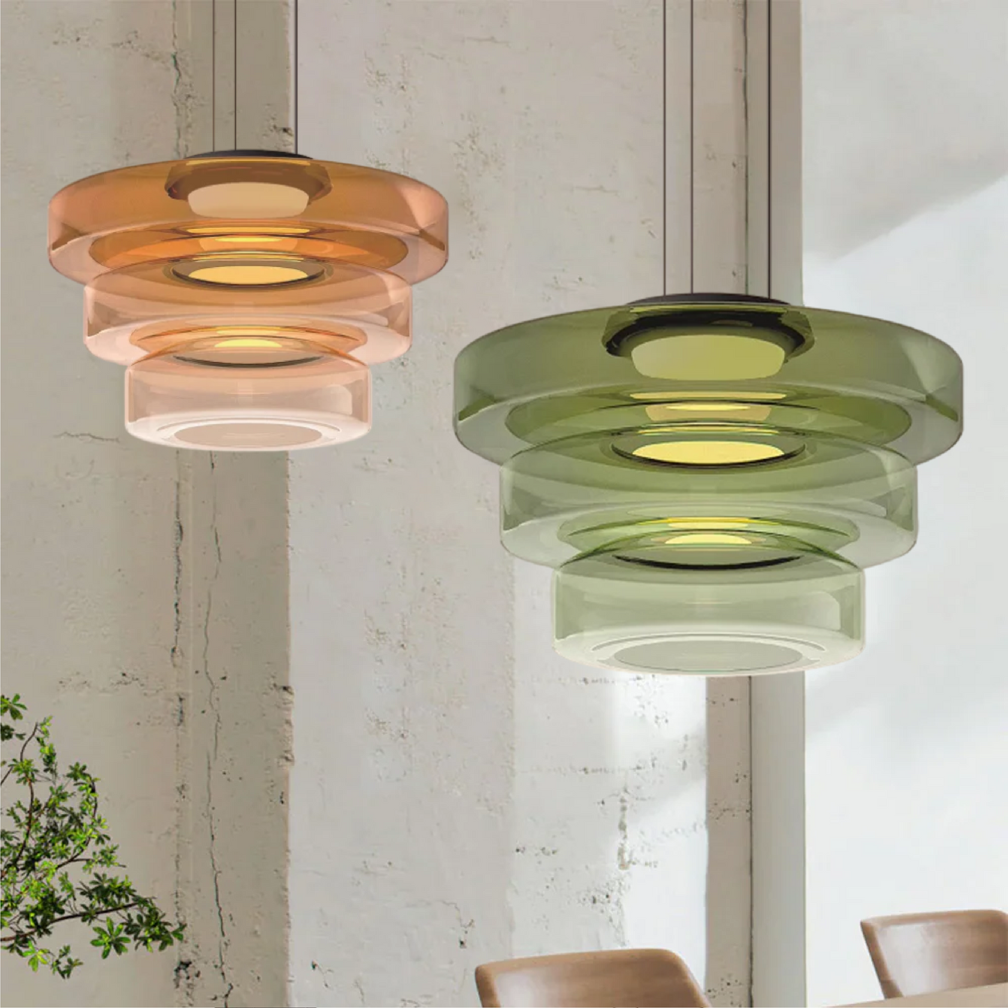 Design LED-Pendelleuchte
