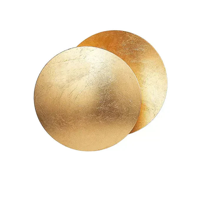 Wandleuchte mit Goldoptik & LED