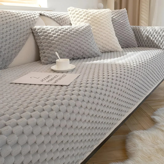 Sofabezug mit strukturiertem Design
