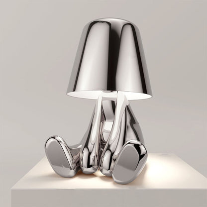 Moderne Schlafzimmer Kabellose Goldene Tischlampe