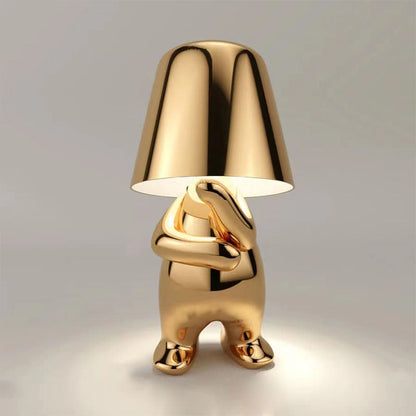 Moderne Schlafzimmer Kabellose Goldene Tischlampe
