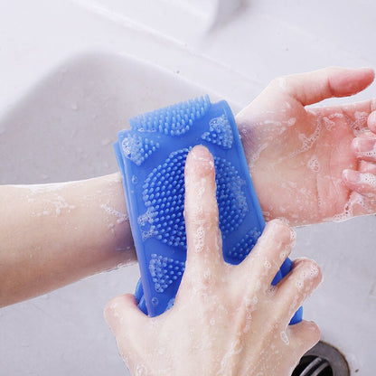 Silikon Rückendusche Scrub