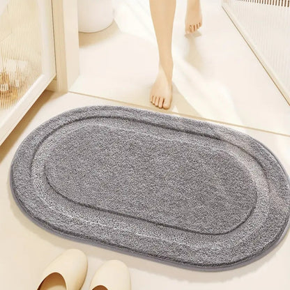 Weiche Badematte Oval