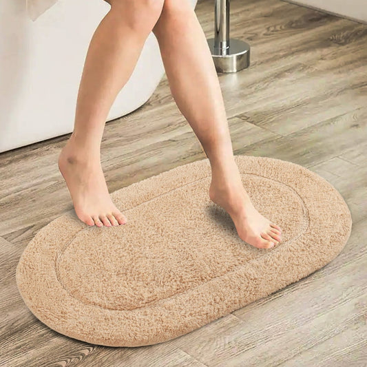 Weiche Badematte Oval