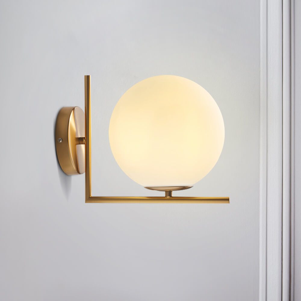 Sphärische LED Wandleuchte