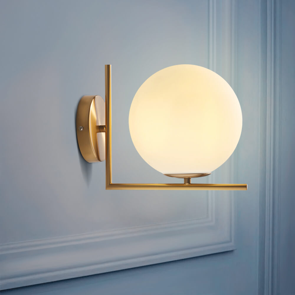 Sphärische LED Wandleuchte