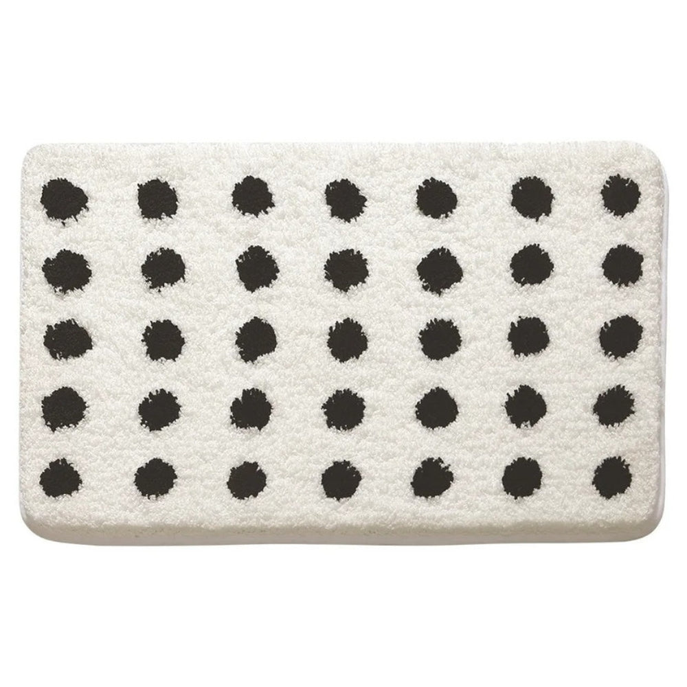 Polka Tupfen Badematte